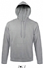 Sudadera Capucha Color Snake Sols - Color Gris Mezcla